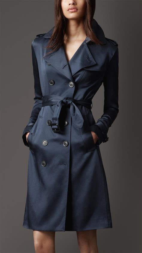 burberry raincoat blue|burberry trenchcoat damen.